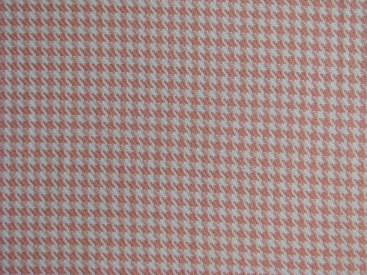 Hounds tooth Shrimp - 100% Cotton Fabric
