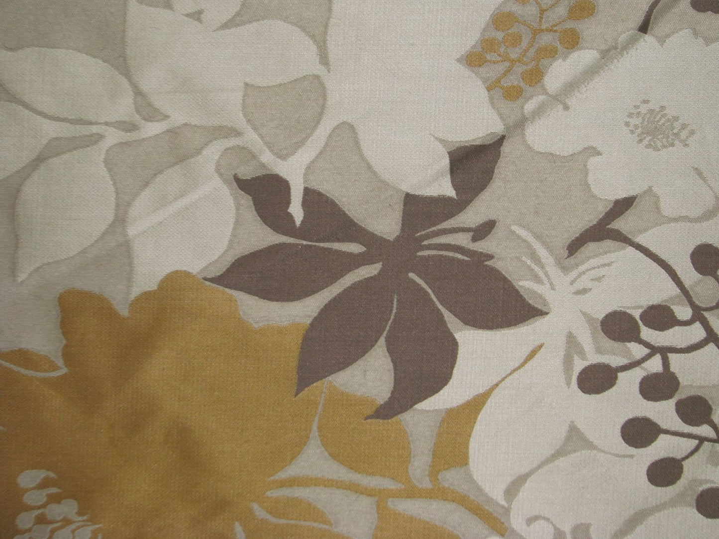 Polyester Jacquard floral fabrics
