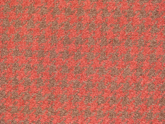 Polyester Chenille Houndstooth Fabrics