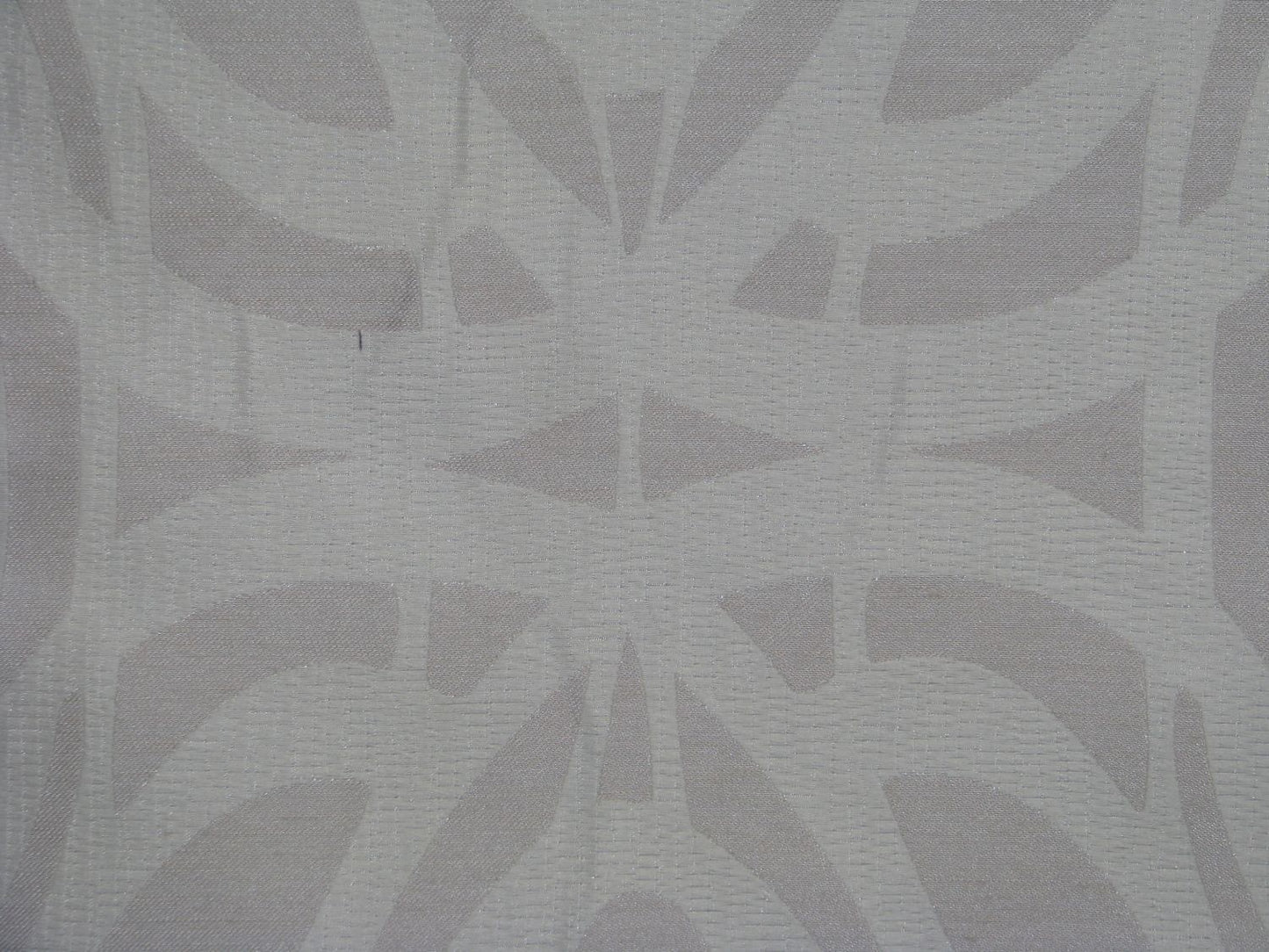 Cotton Self deign cream fabric