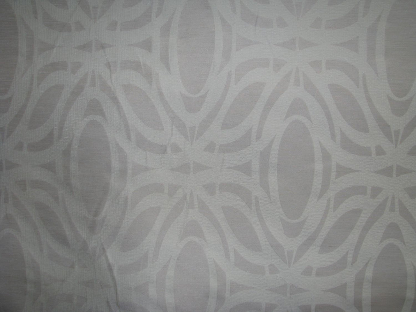 Cotton Self deign cream fabric