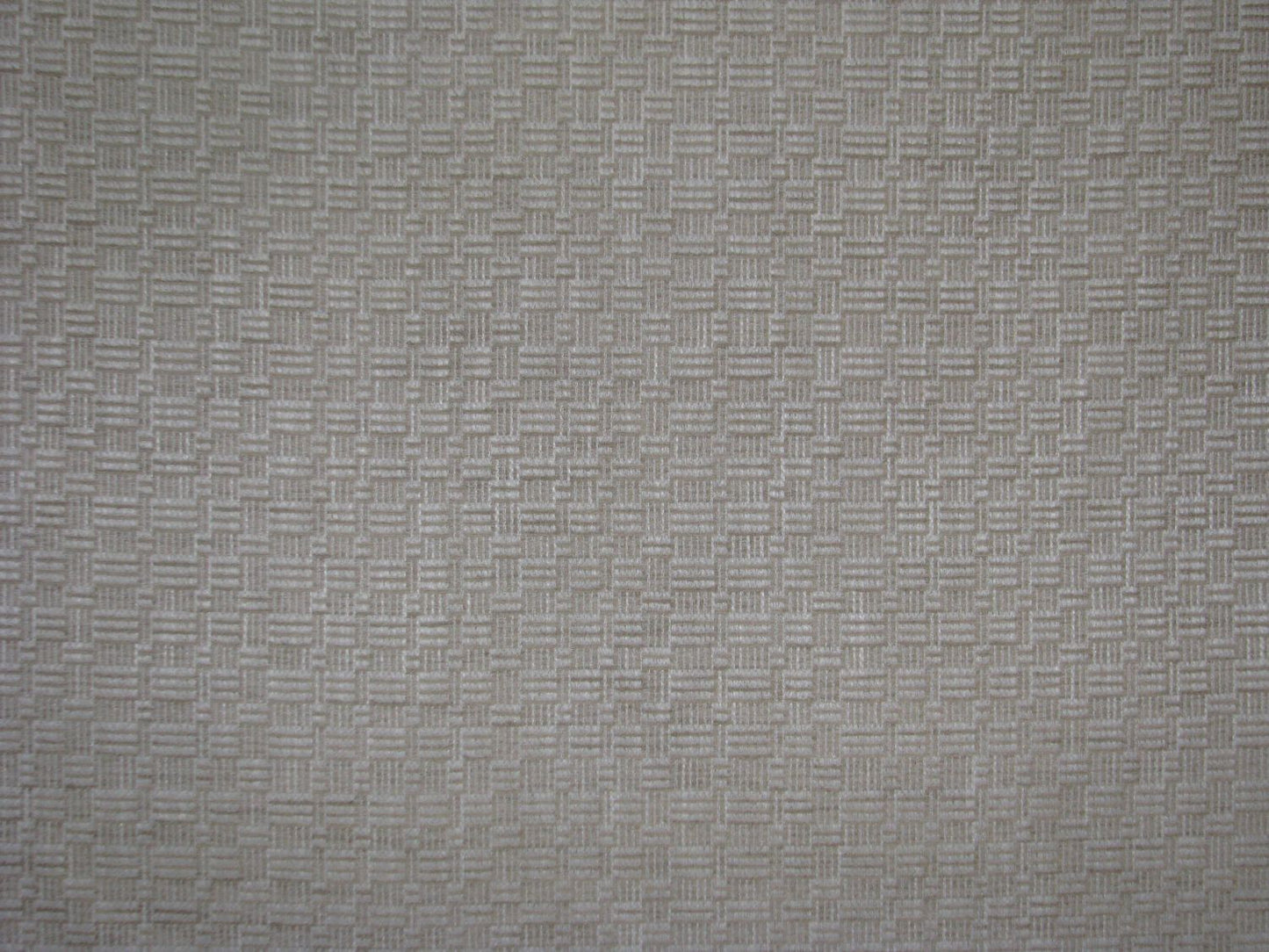 Exposed Ecru Chenille Velvet fabric