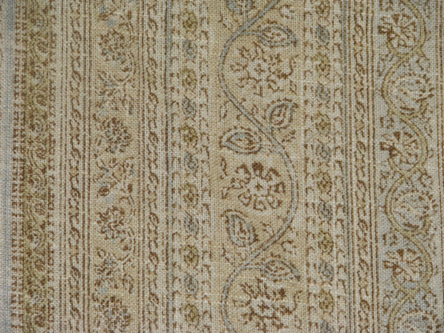 Amritsar Sand printed Linen Fabric