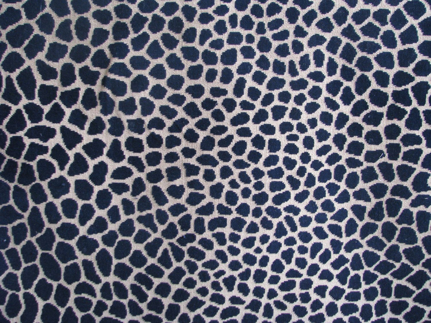 Spots Ruby Chenille Woven Fabric