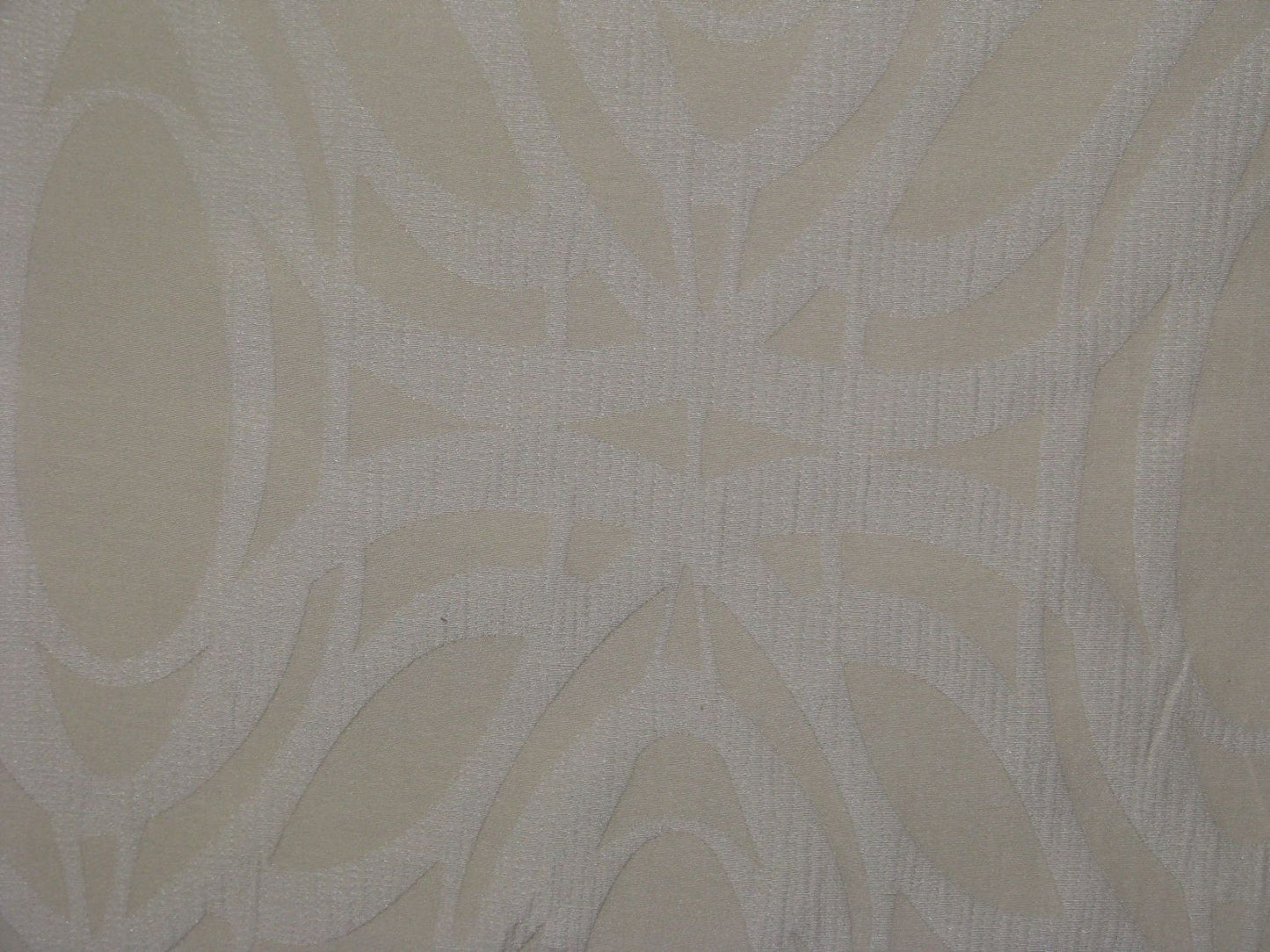 Cotton Self deign cream fabric