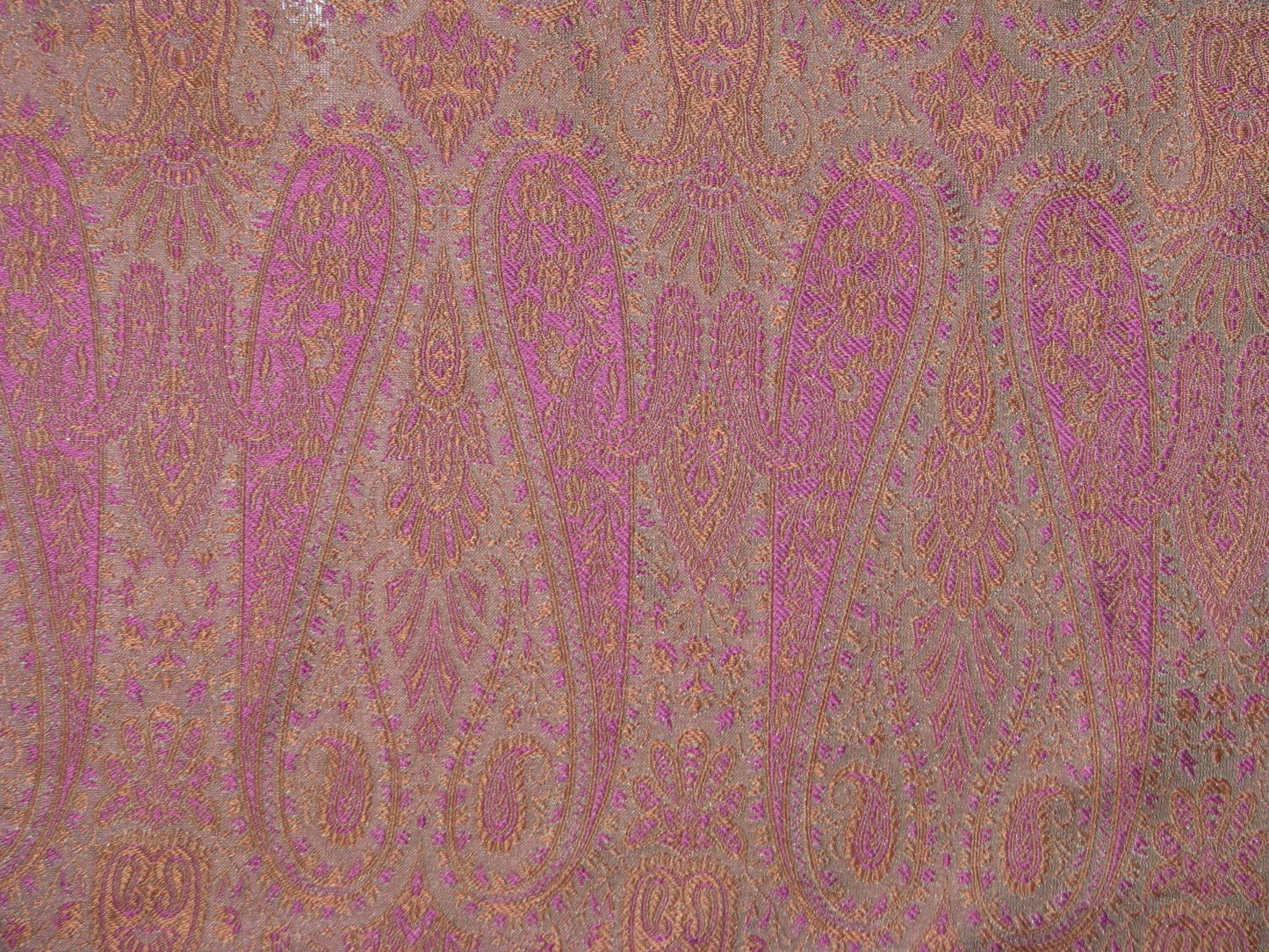 Big Paisley Silk Woven Fabrics