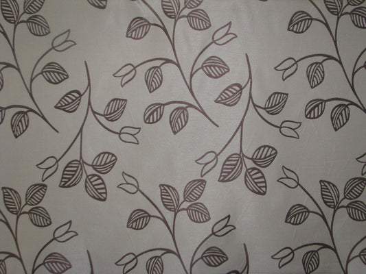 Leaf Polyester Jacquard Woven Fabric