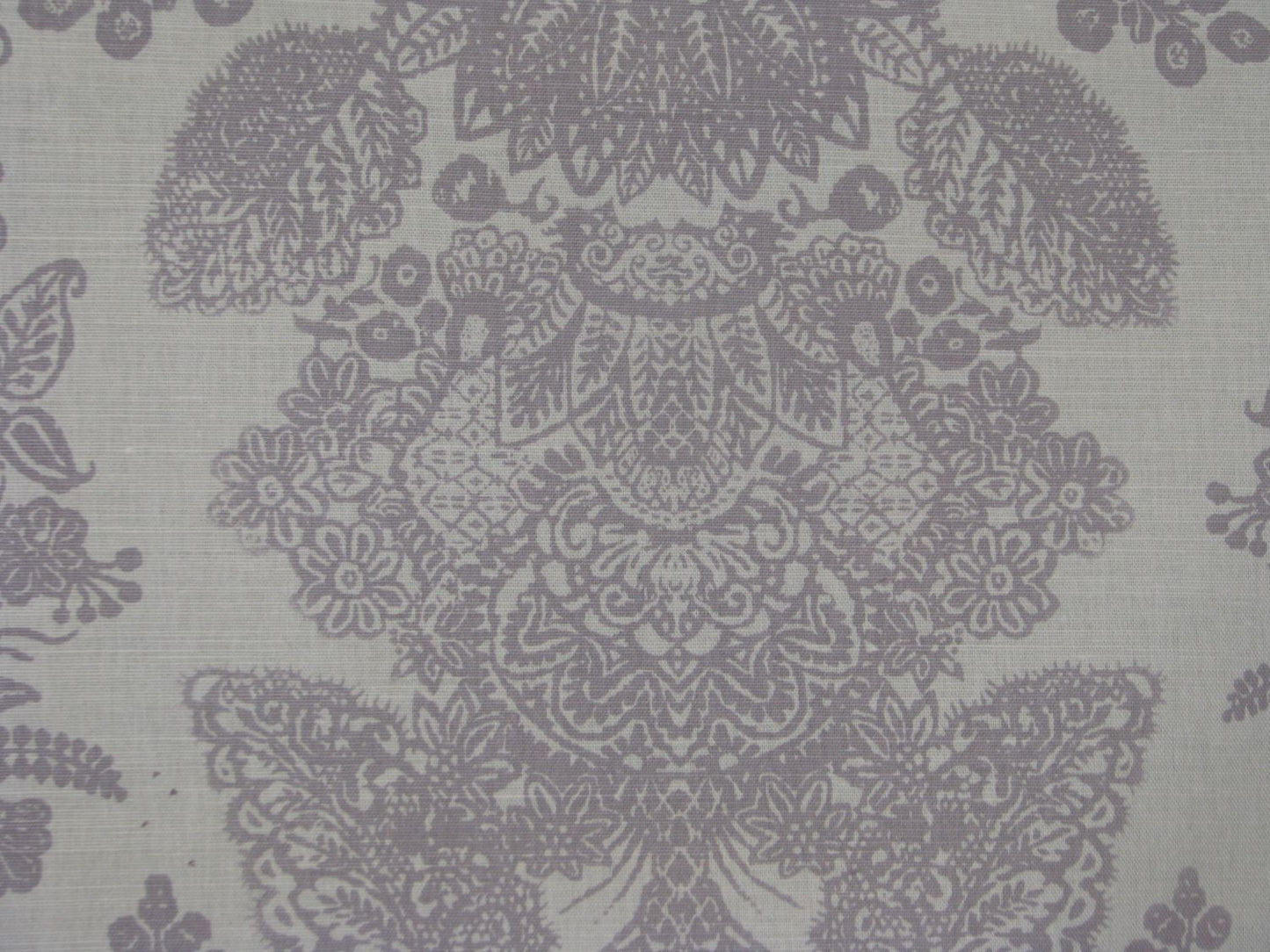 Cotton Printed Purple wine Printed Fabric