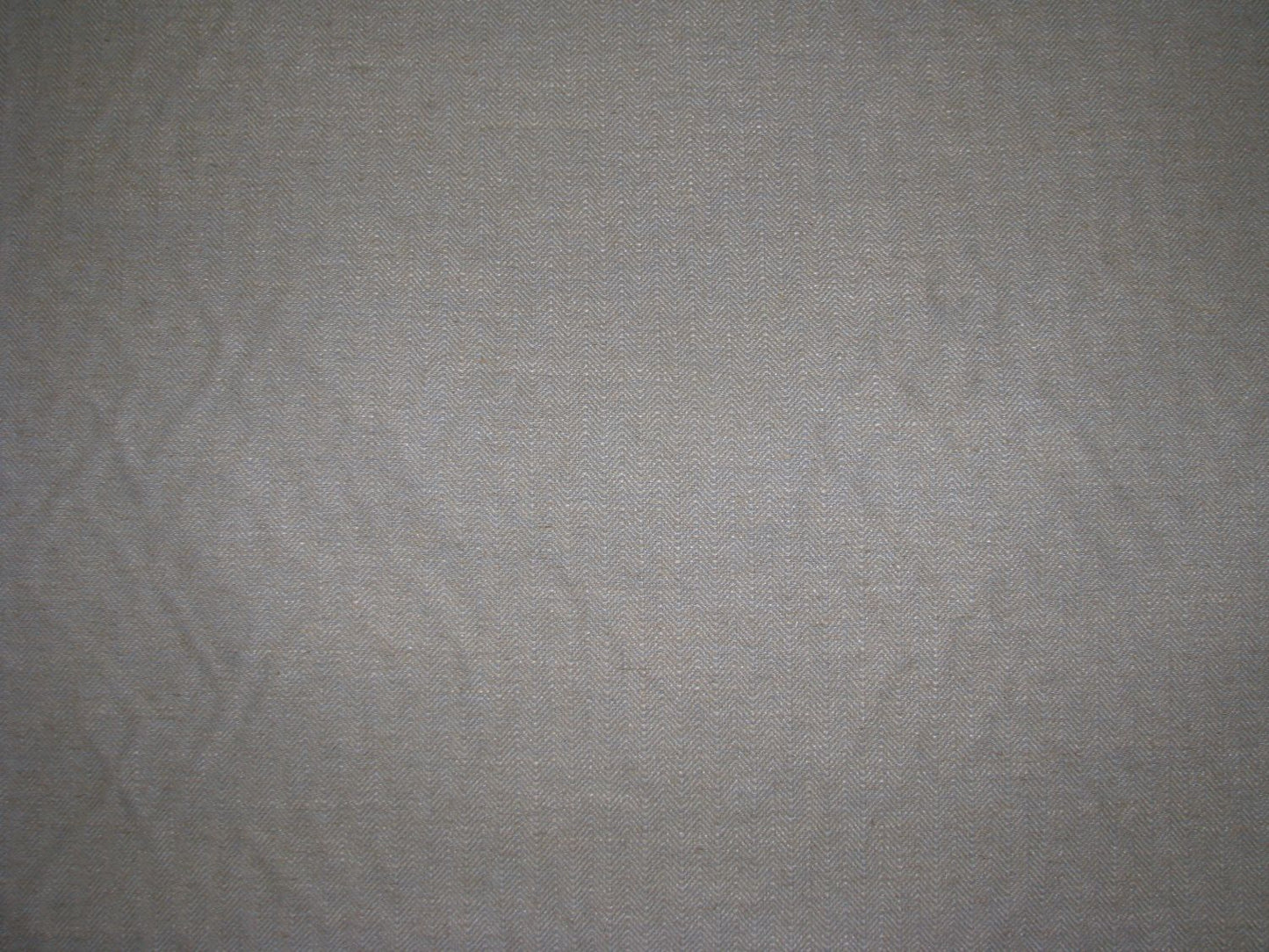 Gery / Blue Herringbone Woven Fabric